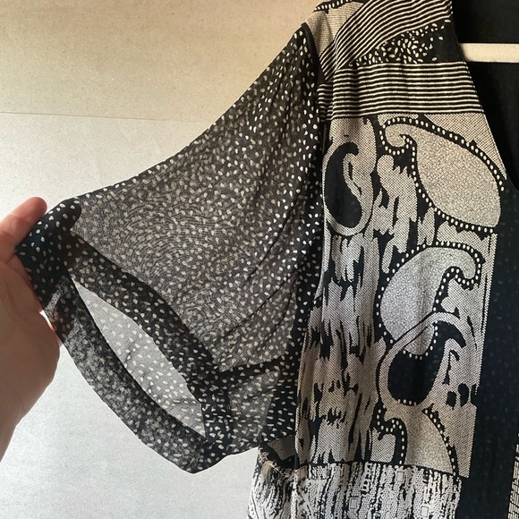 Anna Maxwell dress. Black and white. Size 20W - Picture 4 of 12